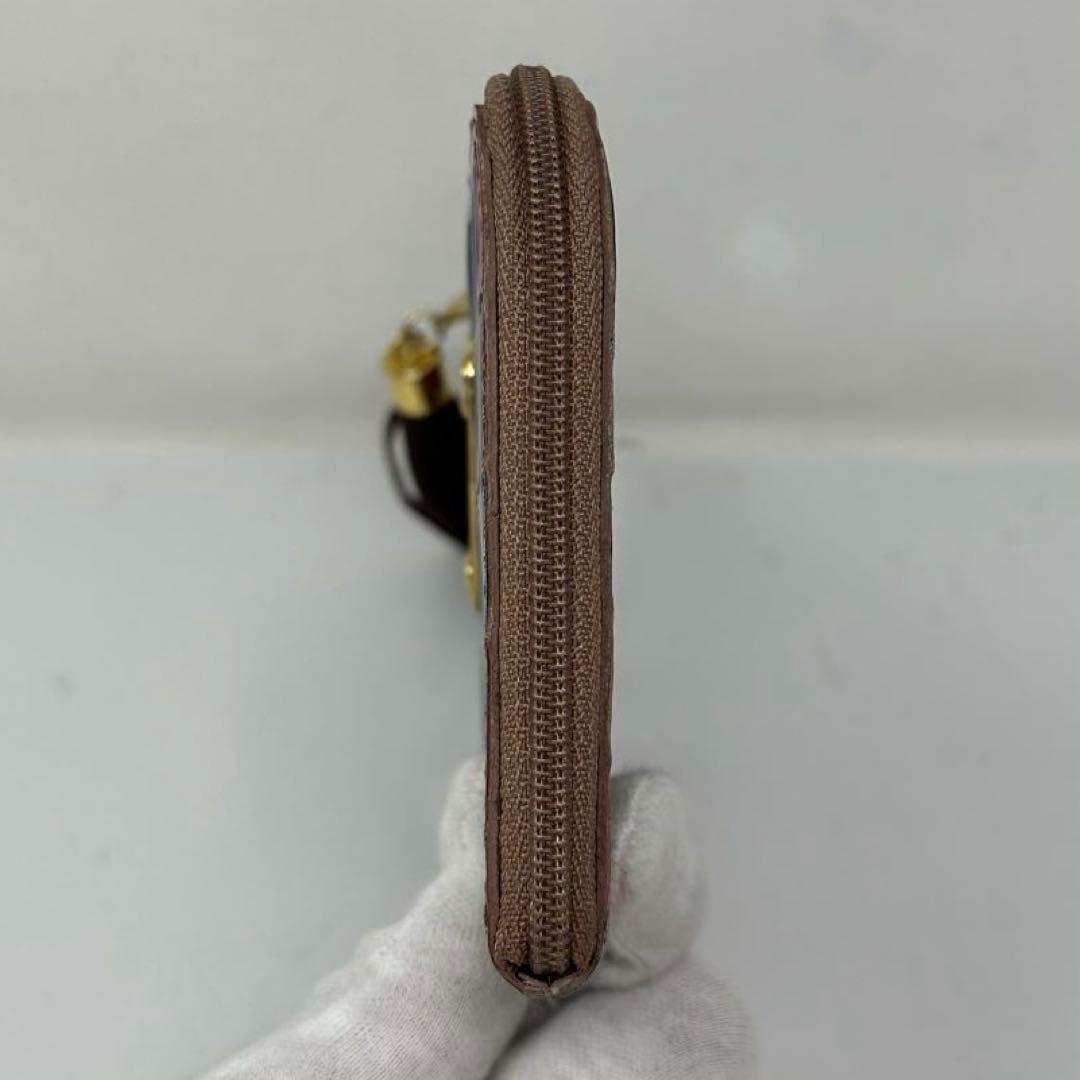 【美品】 ATAO アタオ パテントレザー カラフル 長財布