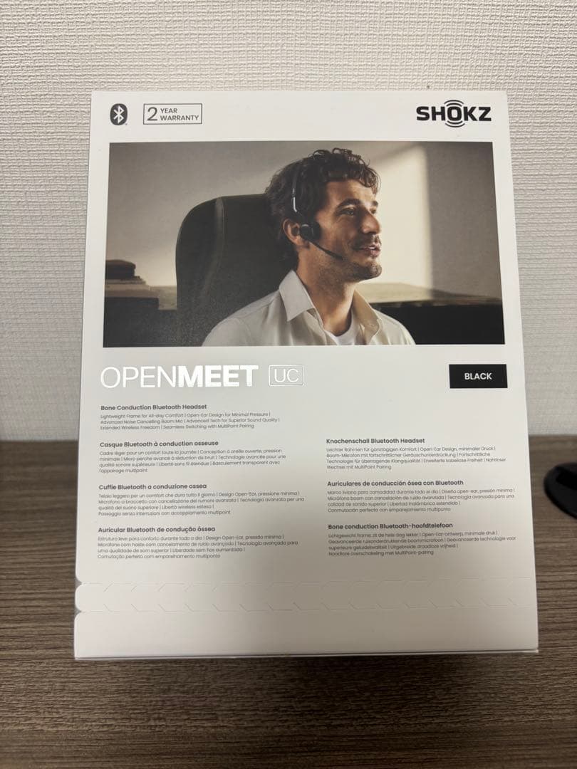 【新品未使用・未開封】 SHOKZ OPENMEET UC C610 ヘッドホン
