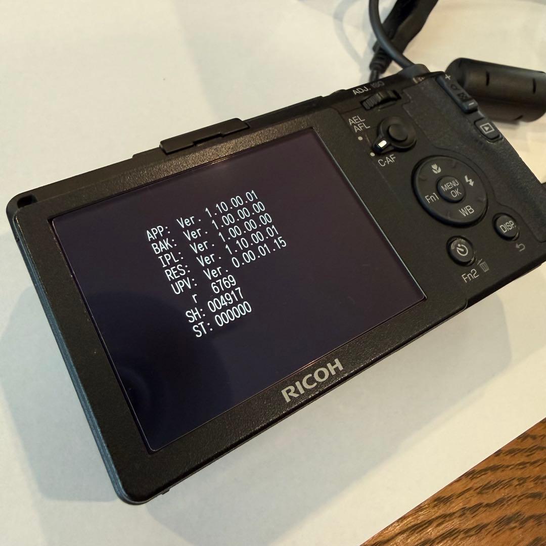 RICOH GR II｜シャッター回数少なめ｜箱/説明書あり｜動作良好 美品