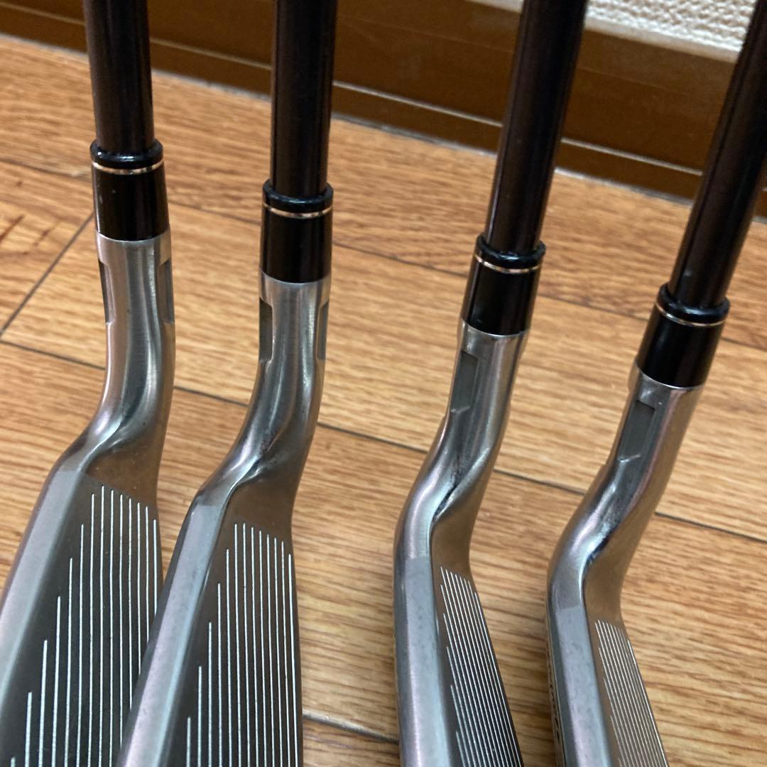 STEALTH アイアン　4本 カーボン 6番〜9番　PWは破損の為有りません