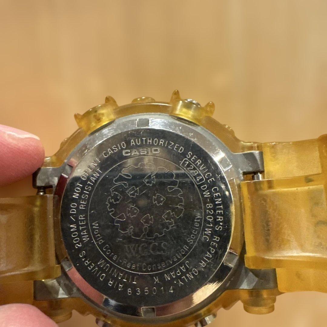 G-SHOCK W.C.C.S.フロッグマン マンタDW-8201-WC電池切れ