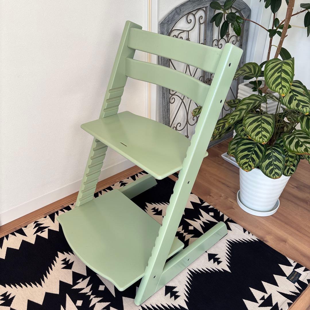 【希少廃盤】STOKKE ストッケ S/N 6 人気　モスグリーン