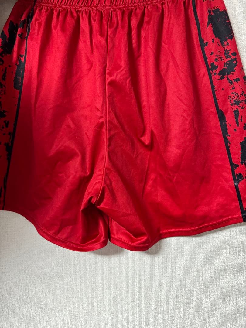 日本大学　旧ユニフォーム　asics バレーボールパンツ 56サイズ 赤