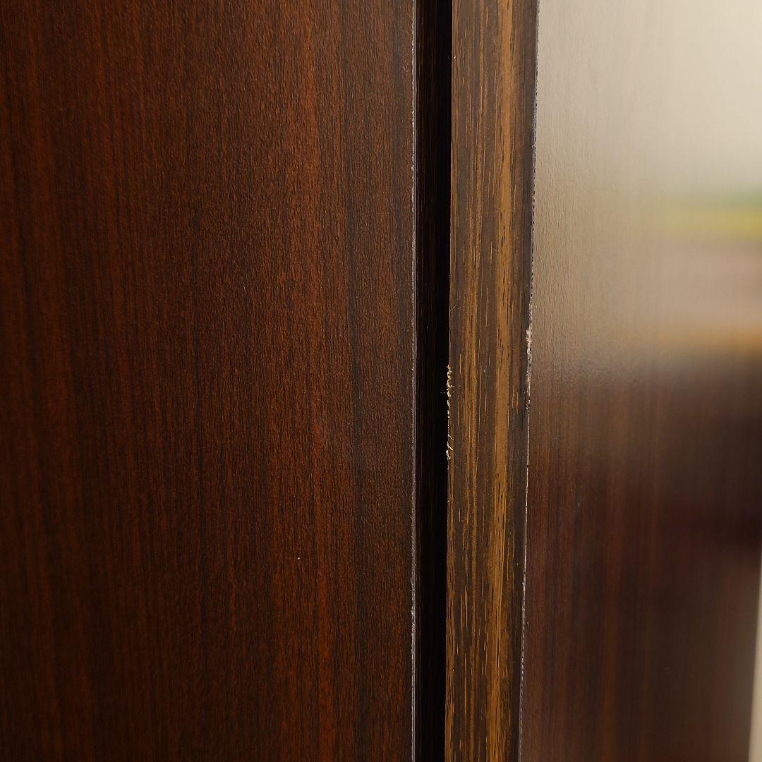 2/17迄【LOWYA】完成品 隙間収納 2列本棚 可動棚 隠しキャスター付き