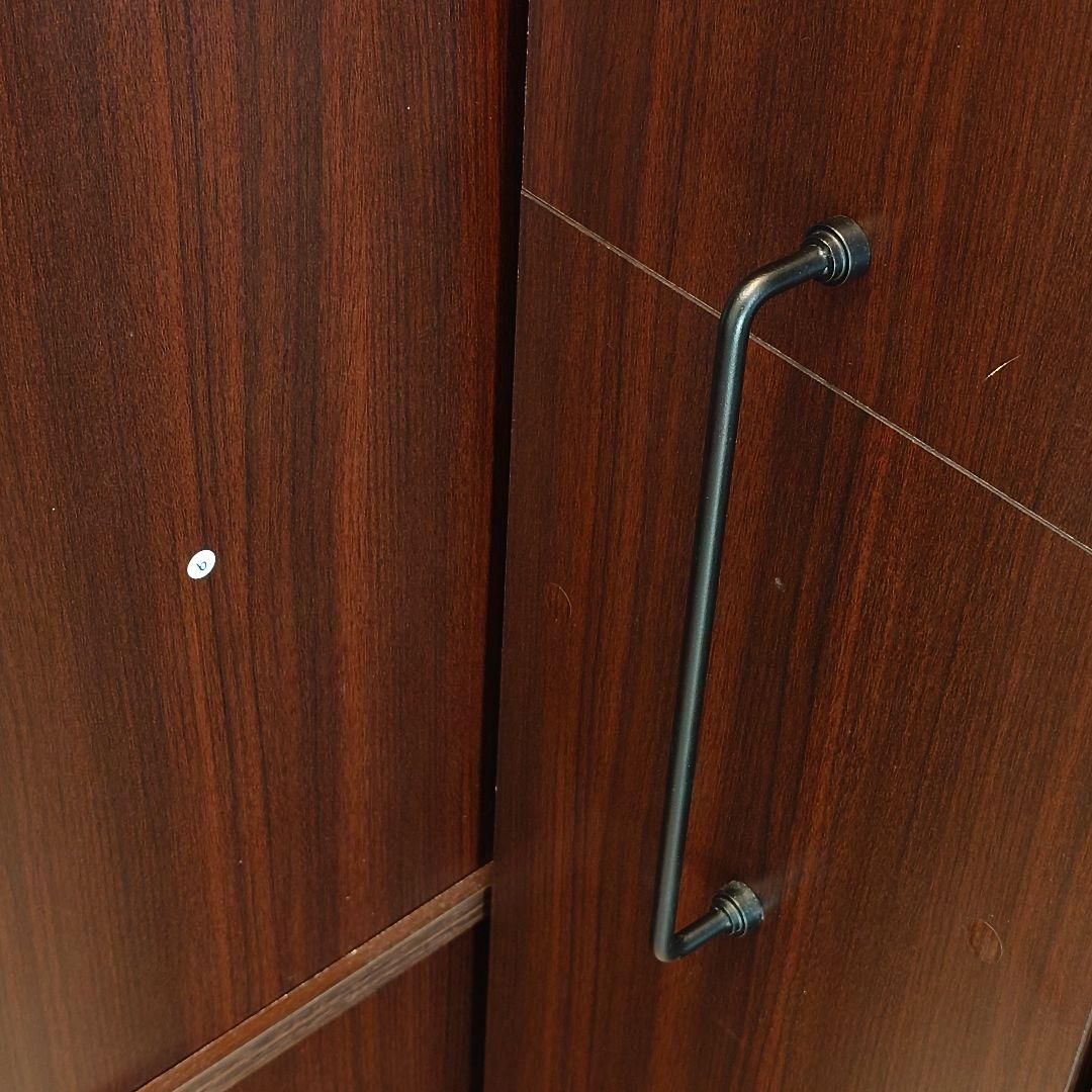 2/17迄【LOWYA】完成品 隙間収納 2列本棚 可動棚 隠しキャスター付き