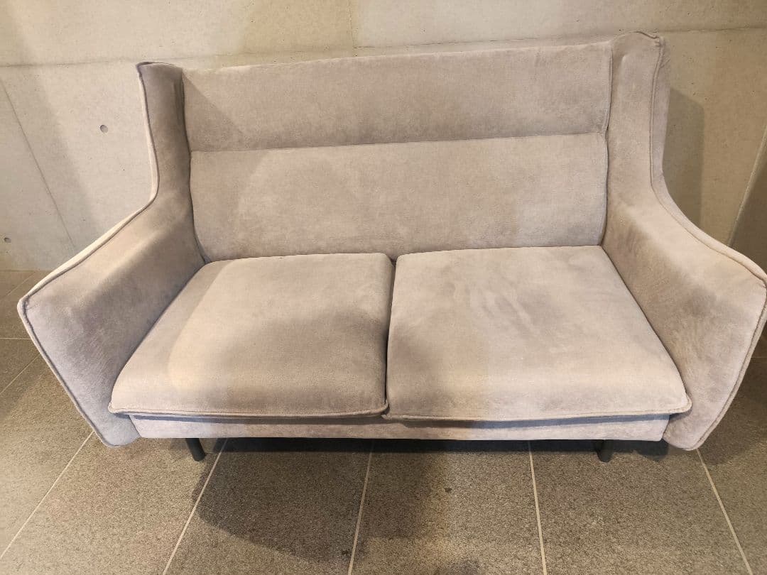 【関東圏限定】Francfranc フランフラン トッタ ハイバックソファ 2S