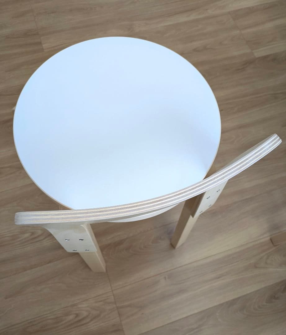 Artek K65 High Chair ホワイトラミネート ハイチェア