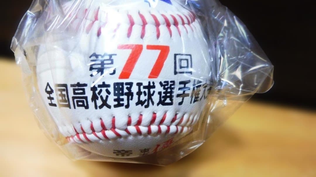 帝京高校 甲子園優勝記念ボール 1995年夏