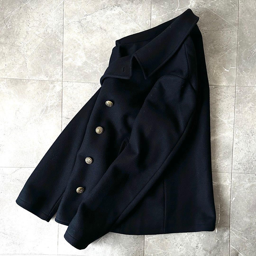 DEPARTMENT FIVE 10ボタン メルトン Pコート 金ボタン M