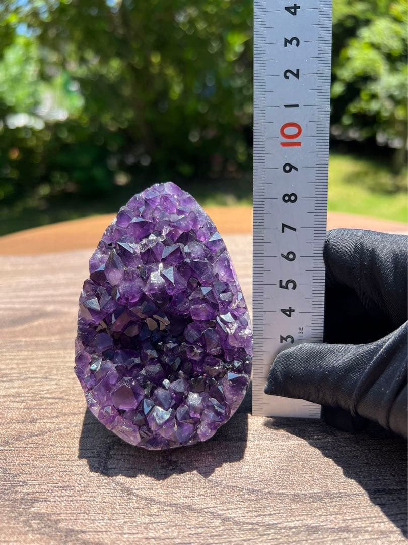 A656 高品質アメジストドーム パワーストーン 紫水晶 天然石 置き物