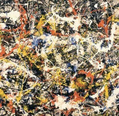 額装済ポスター / Convergence（ジャクソン・ポロック）POLLOCK