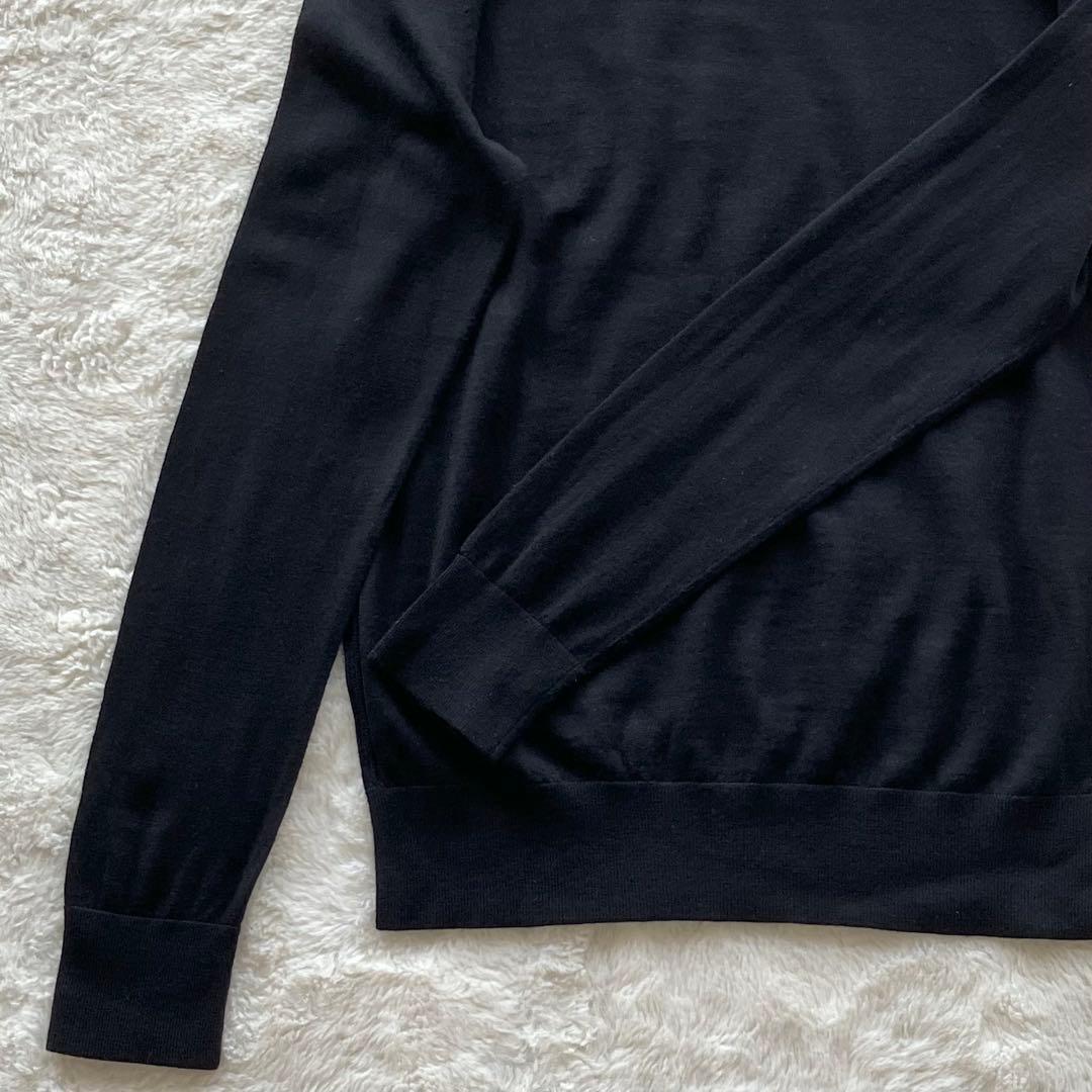 未使用品 Theory ウール タートルネックニット セーター ブラック 38