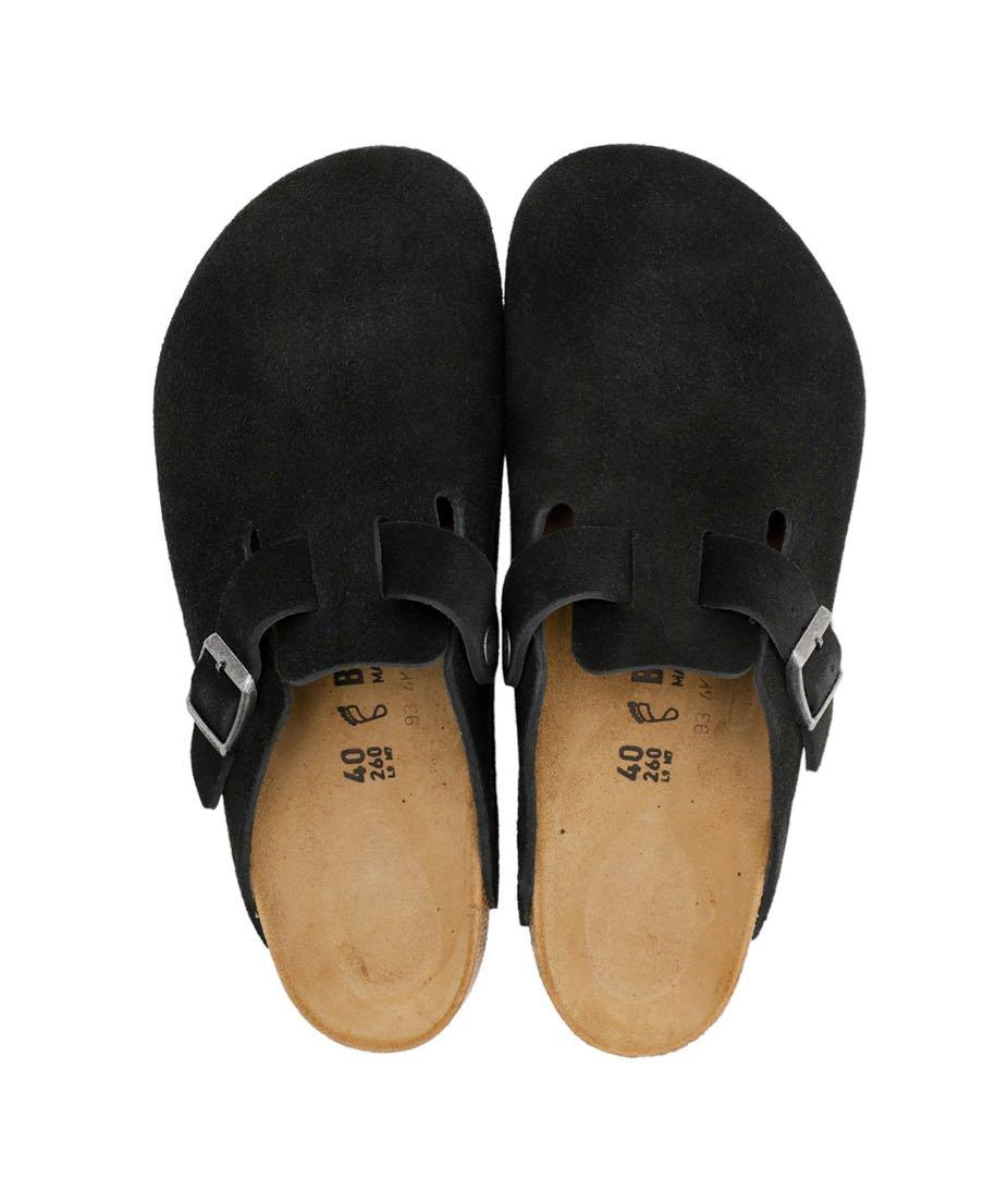 【新品】BIRKENSTOCK Boston BLACK 43