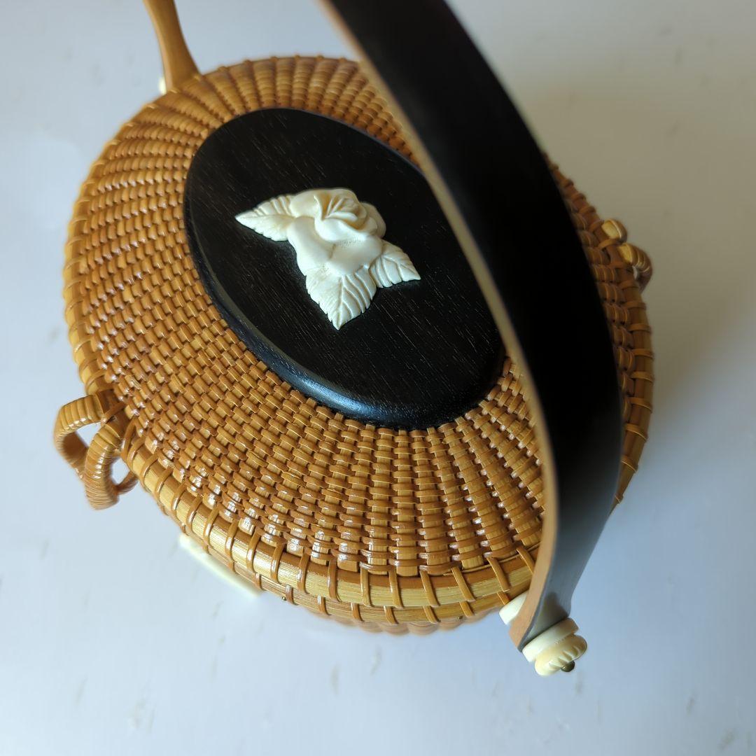 ナンタケットバスケット　作家物