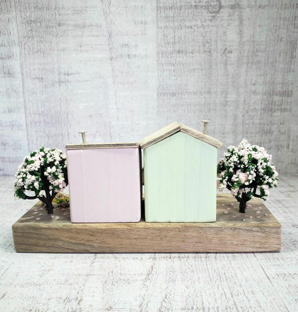 *ころころほたる様お取り置き品3点*春の街並み｜ナチュラル ハンドメイド