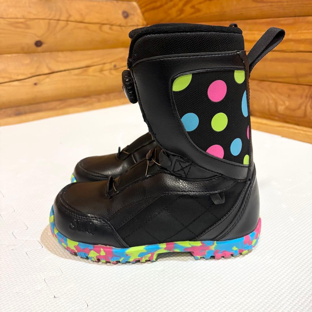 SLQ スノーボードブーツ BOA ボア キッズ 22-23cm