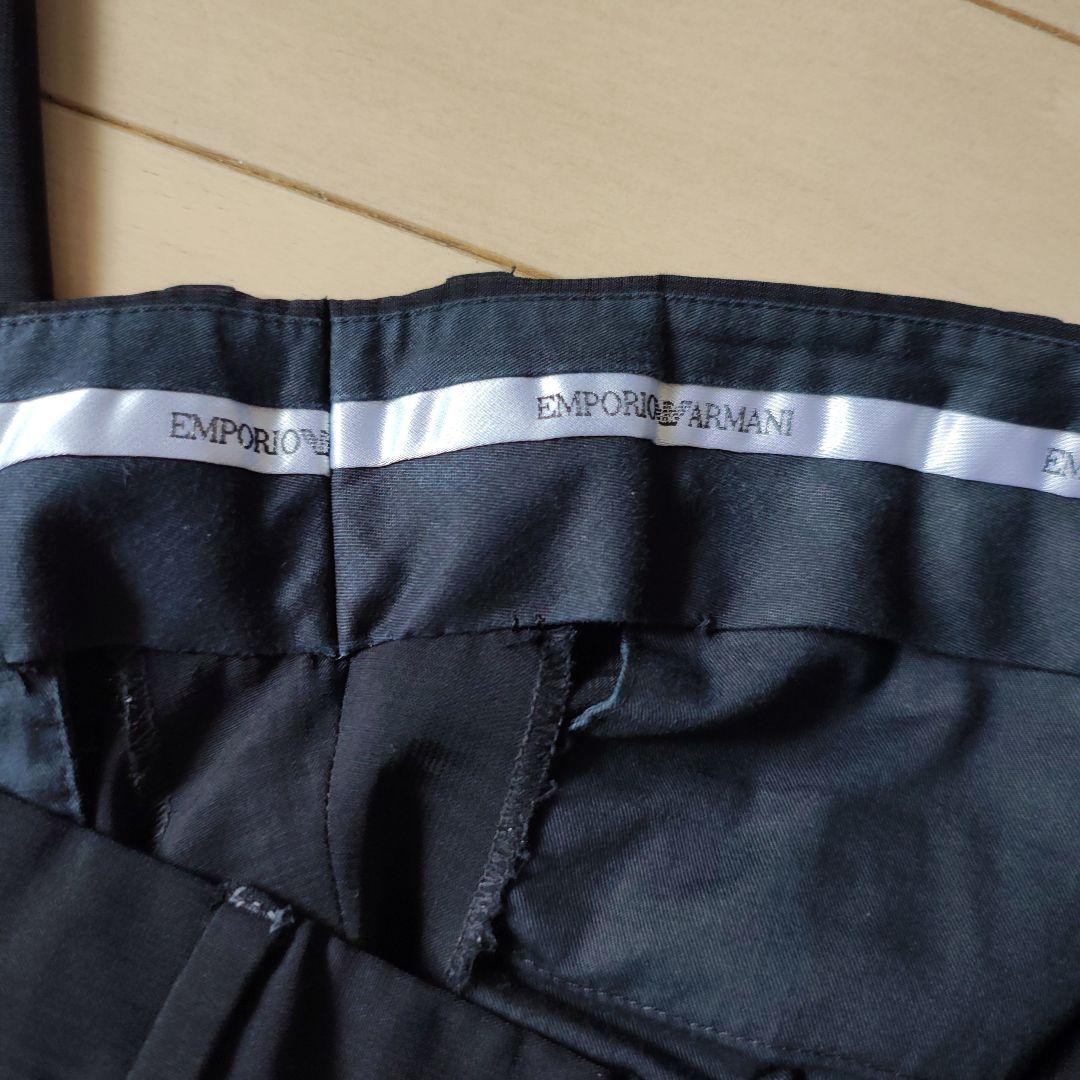 エンポリオアルマーニ　ブラック スーツ シングルブレスト