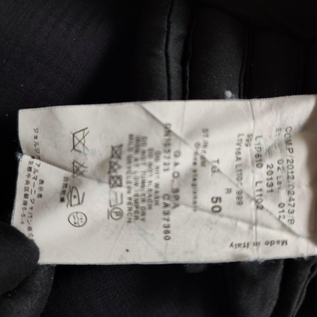 エンポリオアルマーニ　ブラック スーツ シングルブレスト