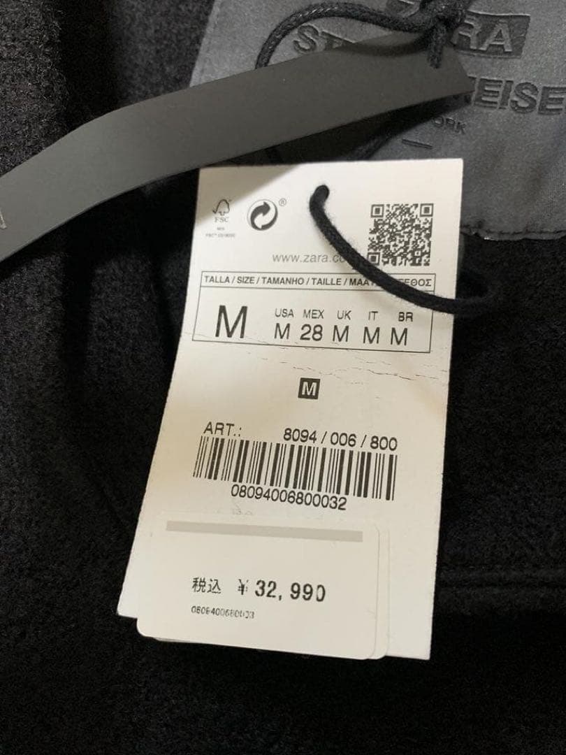 完売新品タグ付き　ウール100%ポンチョ STEVEN MEISEL ZARA