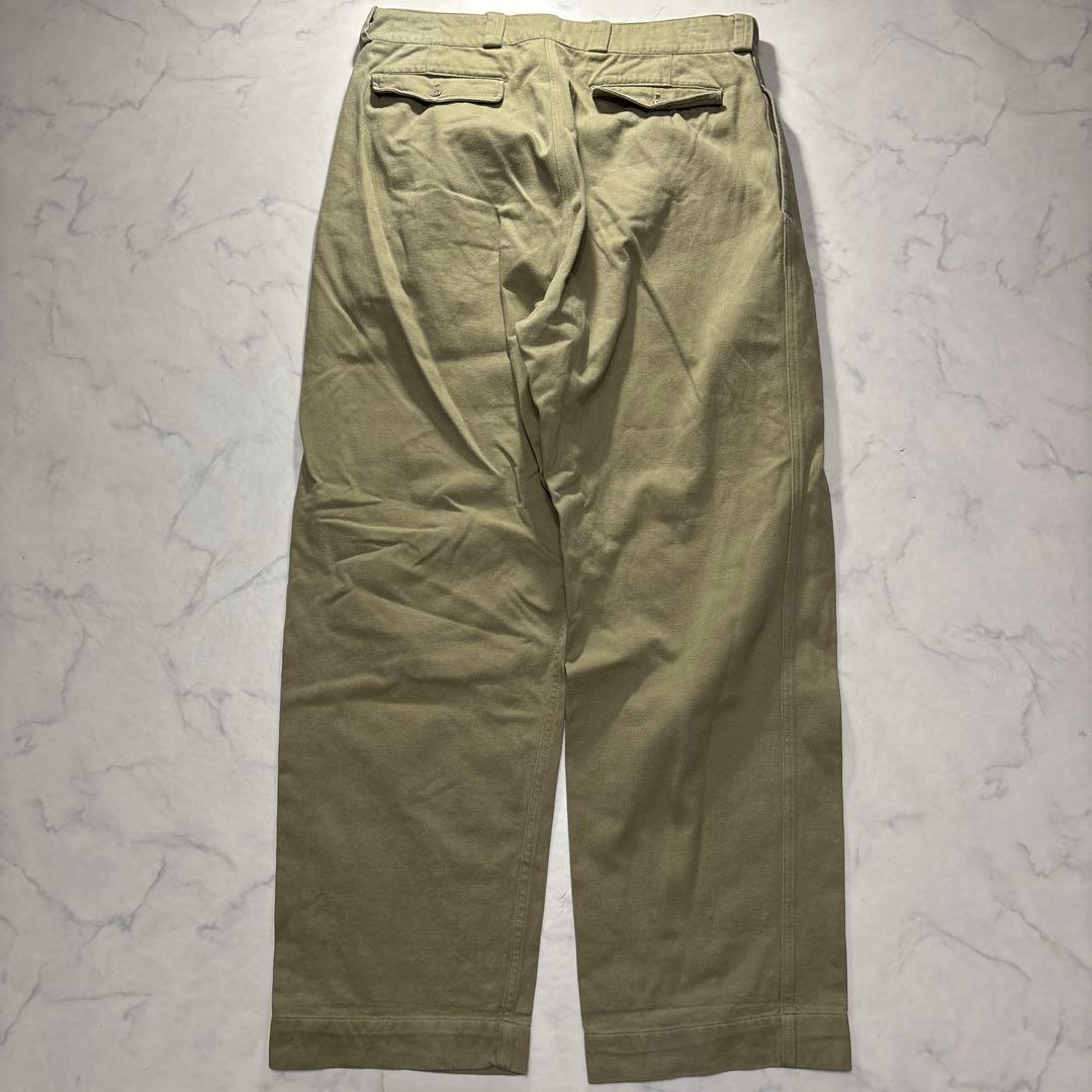 60s フランス軍 M52 チノトラウザーズ チノパン M-52 実物