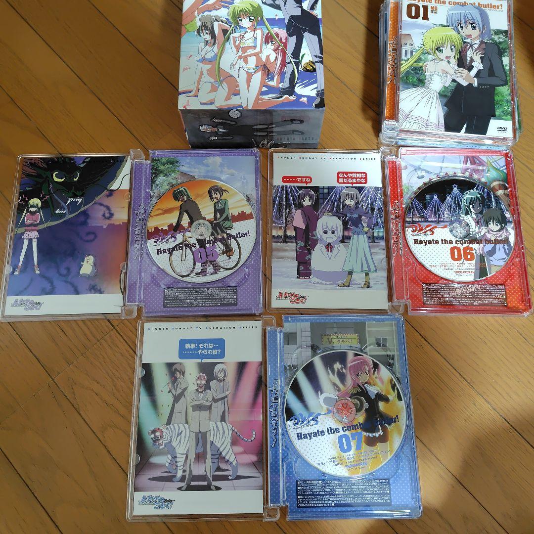 DVD ハヤテのごとく! 1期、2期 14巻セット 全巻収納BOX付き