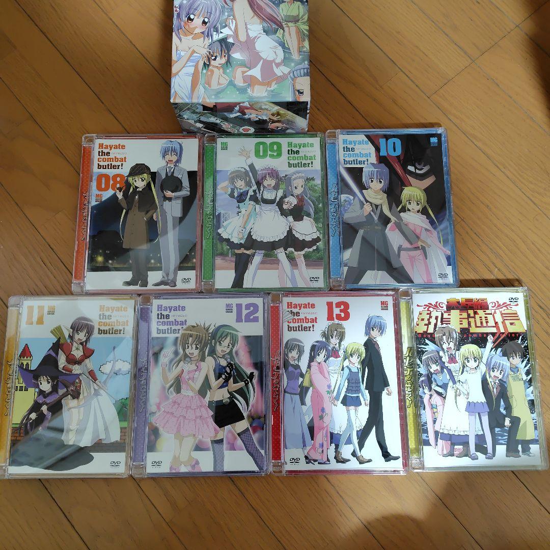 DVD ハヤテのごとく! 1期、2期 14巻セット 全巻収納BOX付き