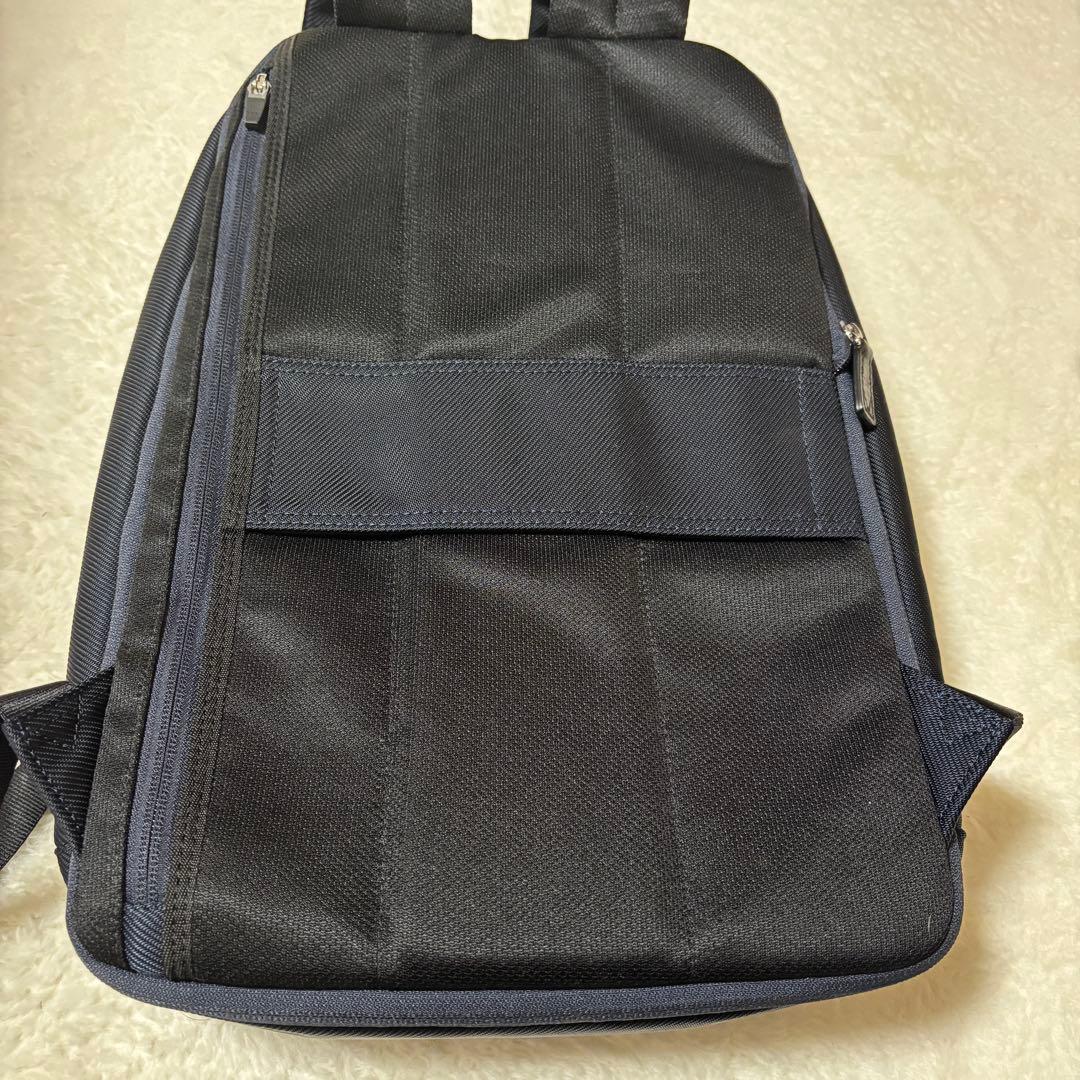 めいこも サムソナイト ビジネスリュック ネイビーPC収納可 通勤用