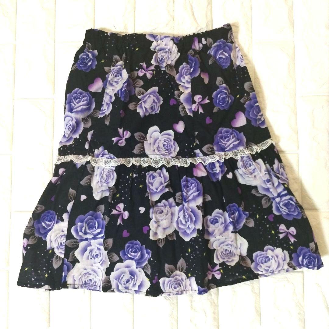 【150】浴衣 ドレス 姫 ギャル 地雷系 姫系 平成 160 М 大人 帯付