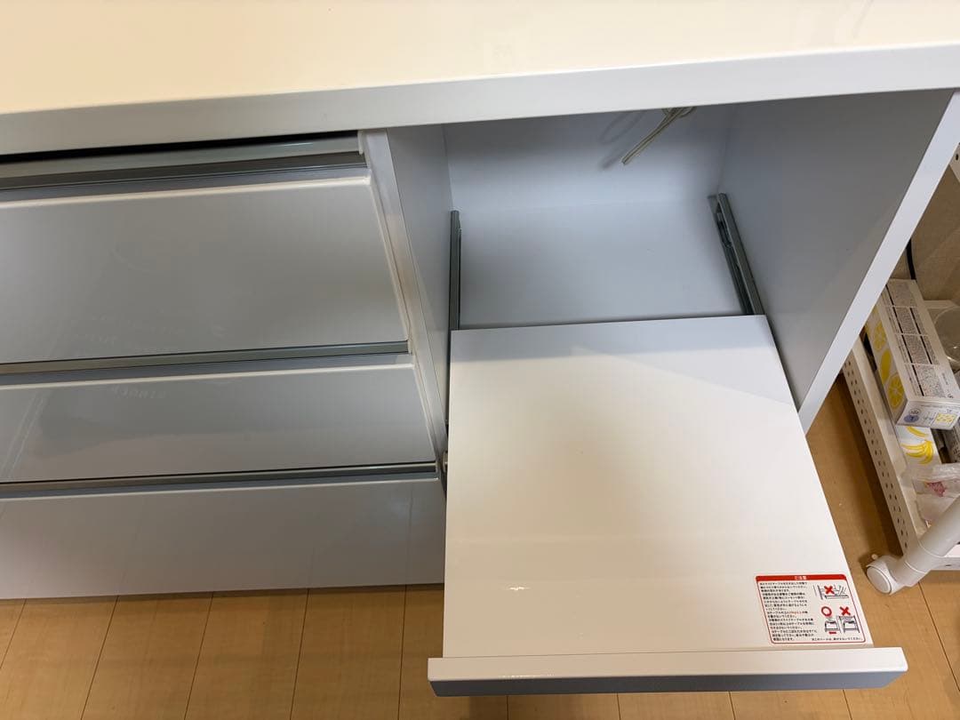 食器棚 ロータイプ 幅120 キッチンカウンター キッチンボード カップボード