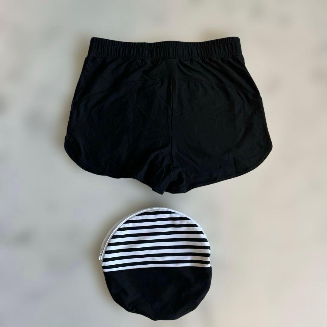 ボーダーズアットバルコニー水着　HALTERNECK SWIMSUIT L