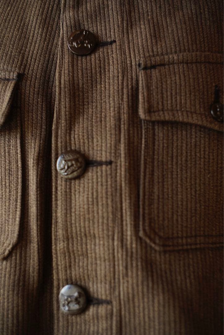 40'sハンティングジャケット　ピケ　ビンテージ古着