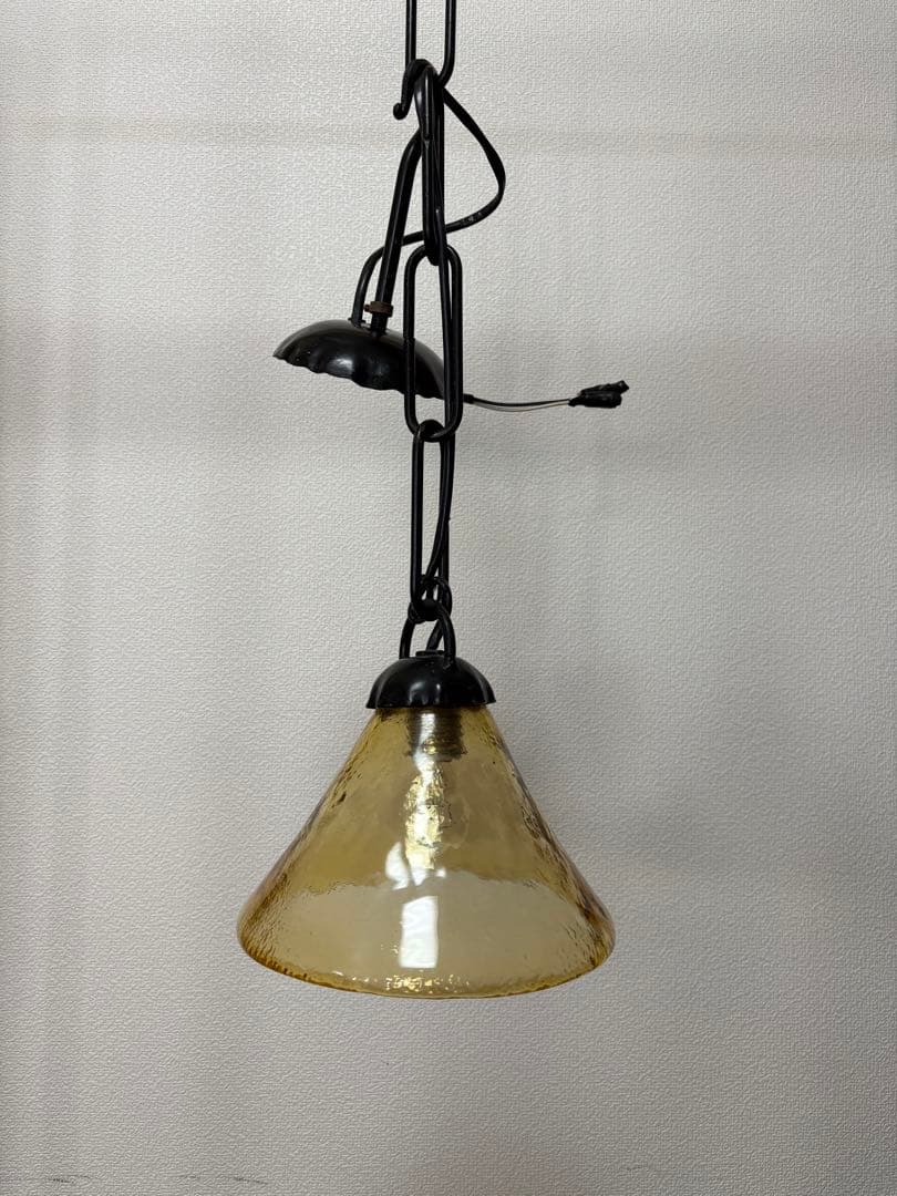 遠藤照明 ペンダントライト アンバー ガラスシェード