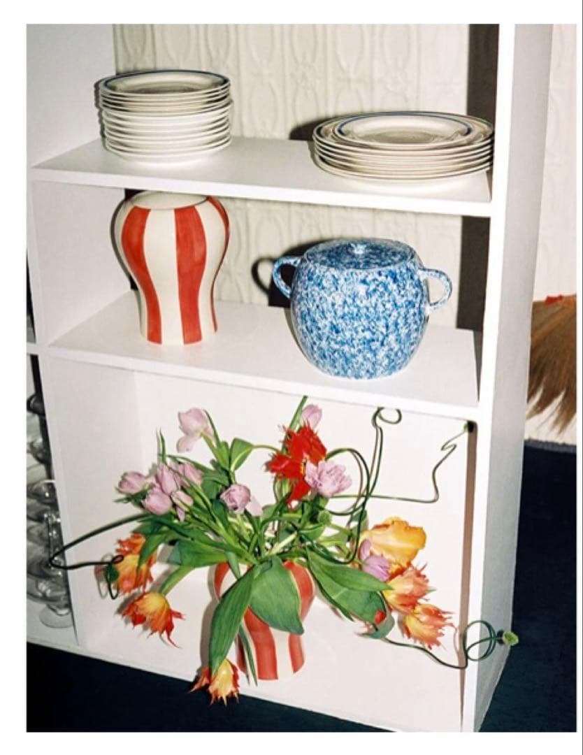 HAY 花瓶 ソブレメサ ベース　ストライプ　北欧デザイン