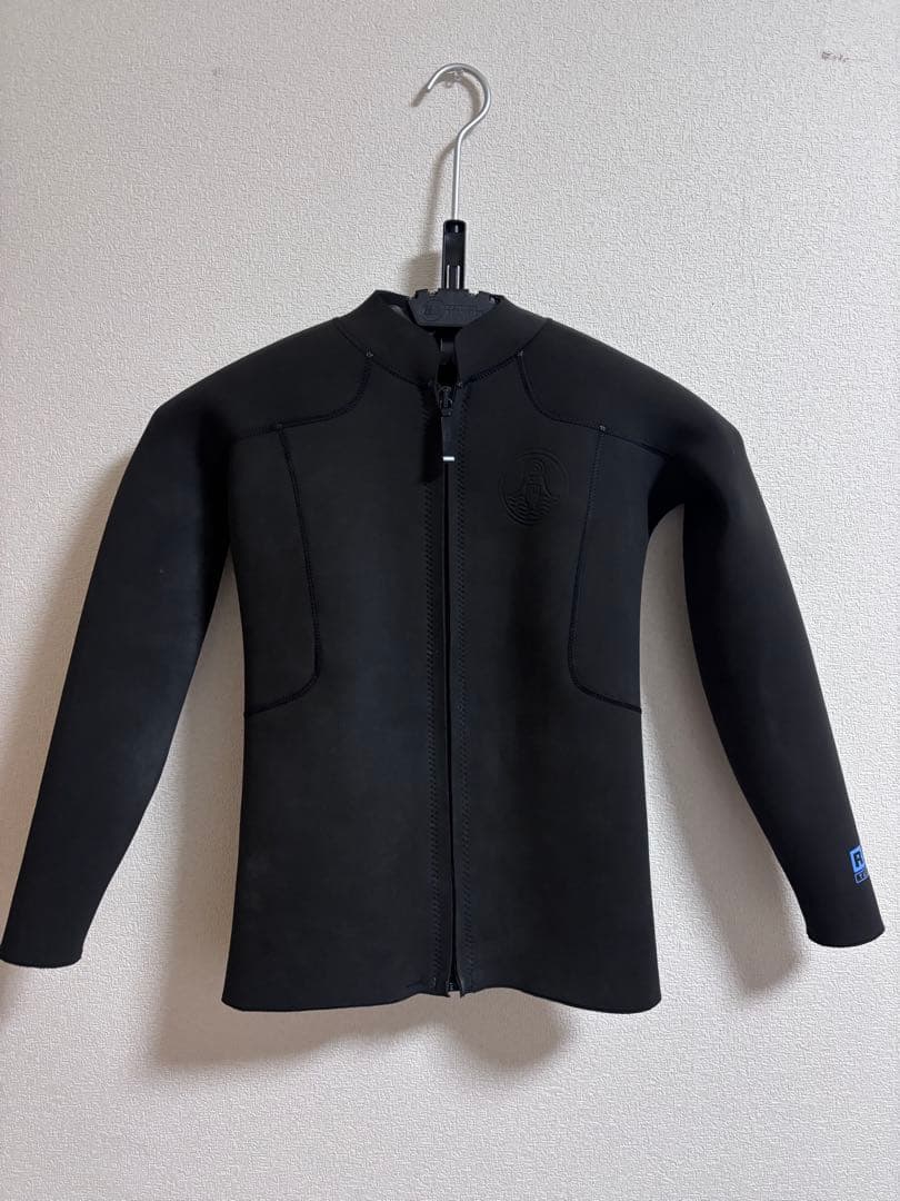 Patagonia Mサイズ Yulex製 フロントジッパー タッパー ブラック