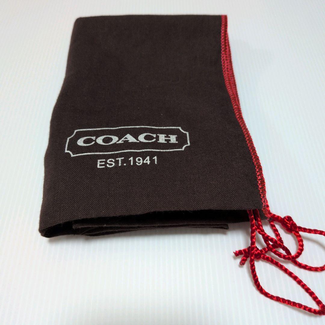 P　COACH　ショルダーバッグ　11254　ターンロック　収納袋付き
