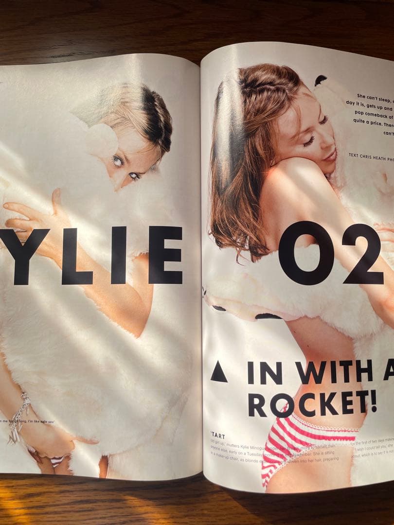 THE FACE MAGAZINE ☆ Kylie Minogue