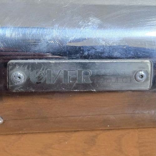 SR400 OVER SSメガホンマフラー