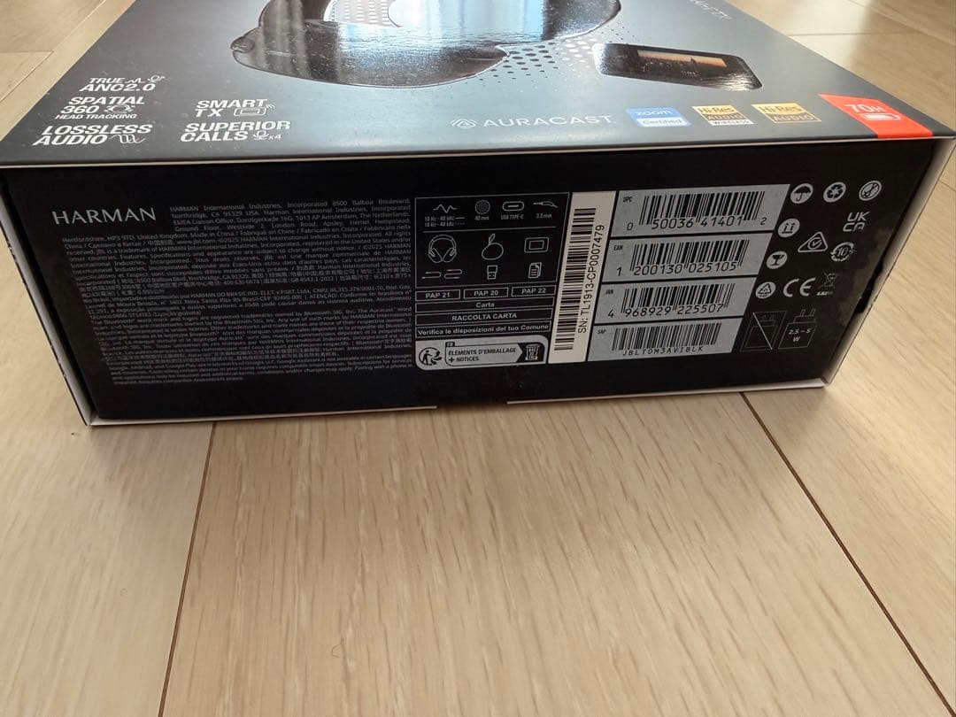 JBL TOUR ONE M3 ワイヤレスヘッドホン　トランスミッター付属