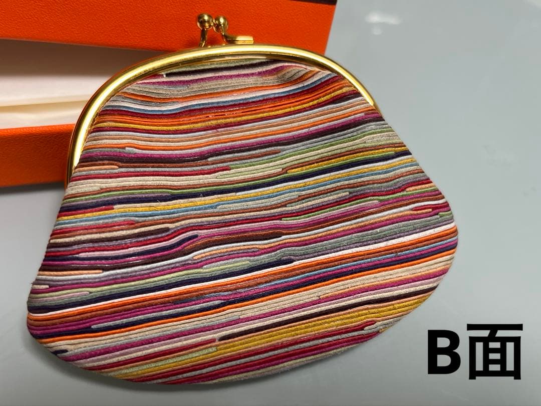 HERMÈS エルメス　ヴィブラート　がま口ケース　小銭入れ　美品