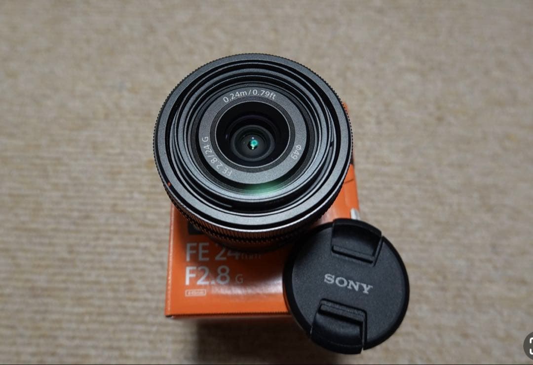 ソニーストア　SEL24F28G FE24mm F2.8G SONY G レンズ