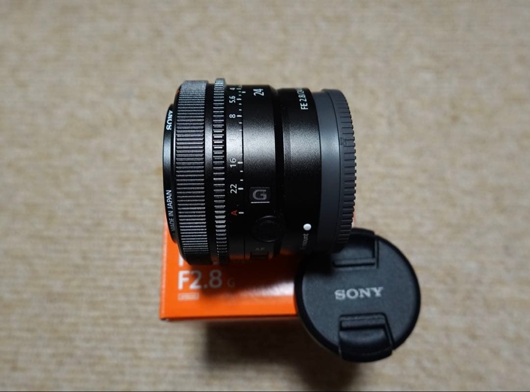 ソニーストア　SEL24F28G FE24mm F2.8G SONY G レンズ