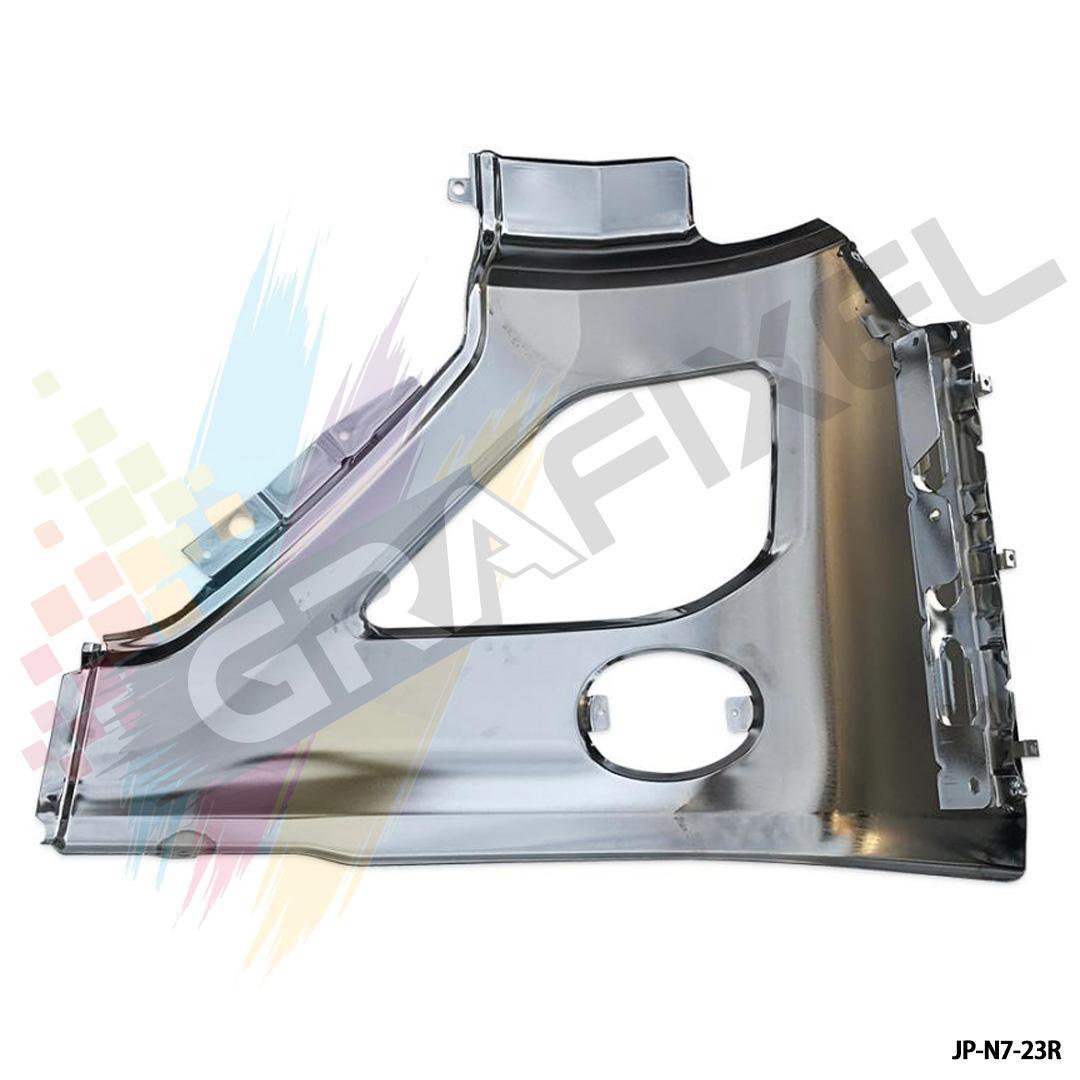 大型 UD 17 クオン パーフェクト フロントバンパー 3分割タイプ 右側