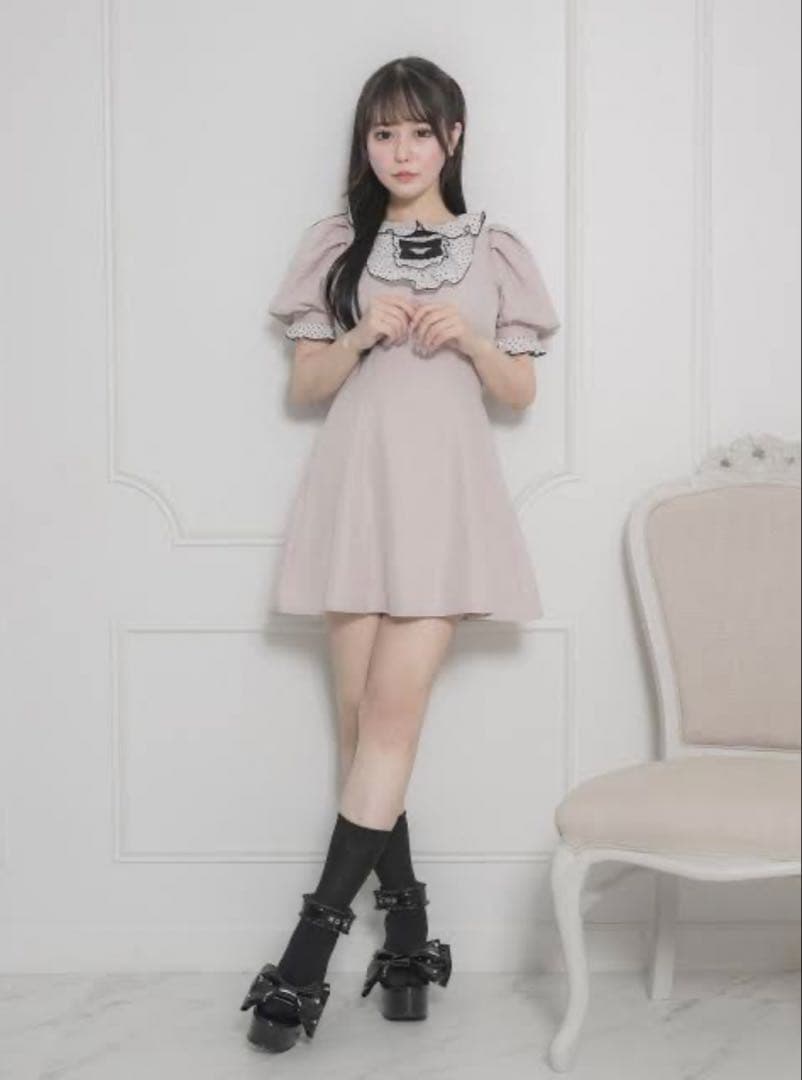 pium ワンピース リボン