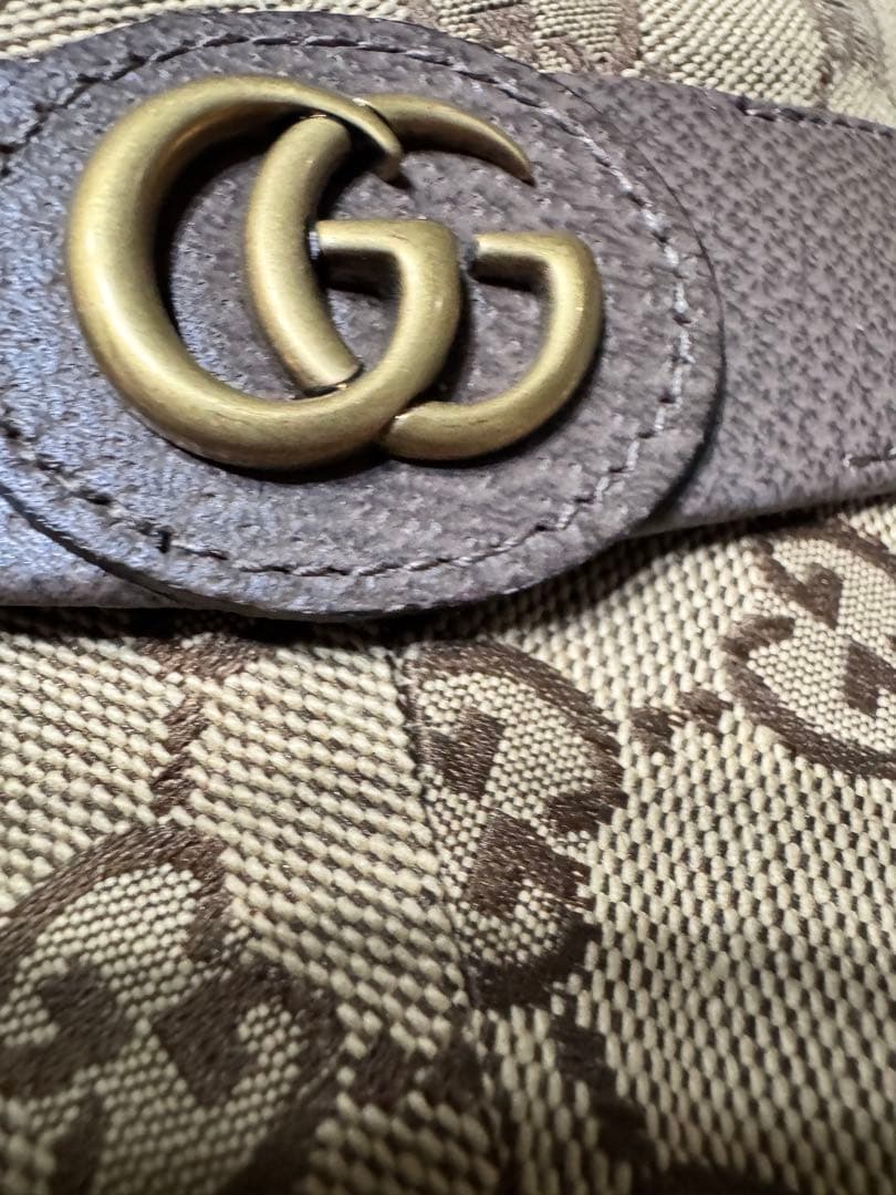 【年末年始値下げ中】直営店購入・美品GUCCI⭐︎キャンパスバケットハットMサイズ