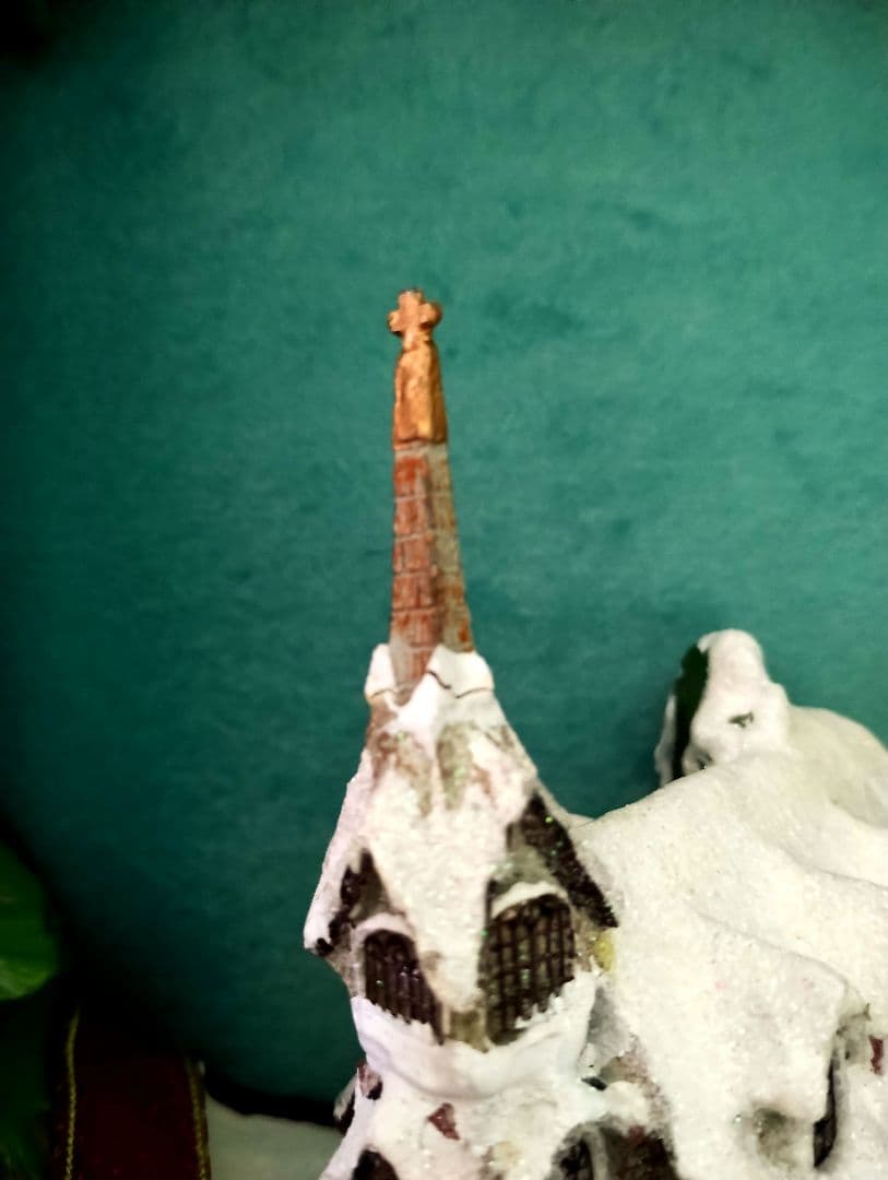 【ゆいママ様】トーマスキンケード リース ビクトリア朝のクリスマスビレッジ