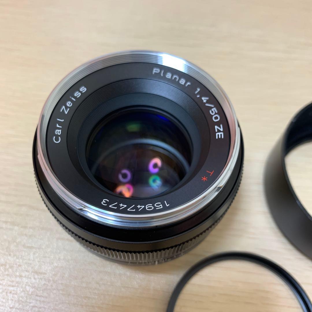 Carl Zeiss Planar T* 50mm F1.4 ZE　キヤノンEF