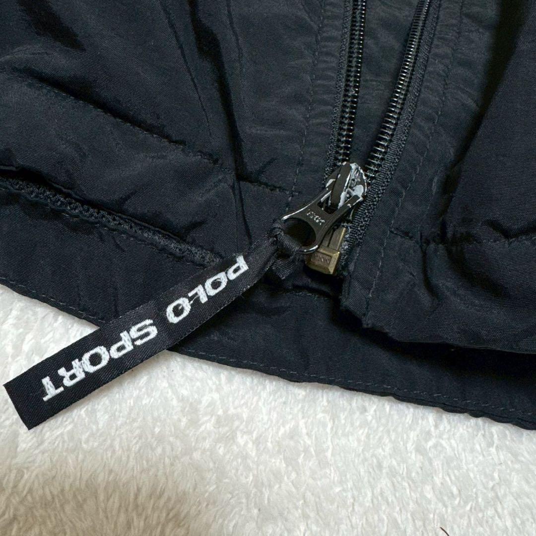 良品✨ ポロスポーツラルフローレン　ナイロンジャケット　90s　ブラック　L