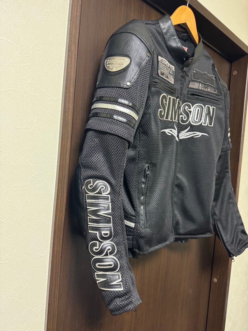 SIMPSON メッシュジャケット 黒