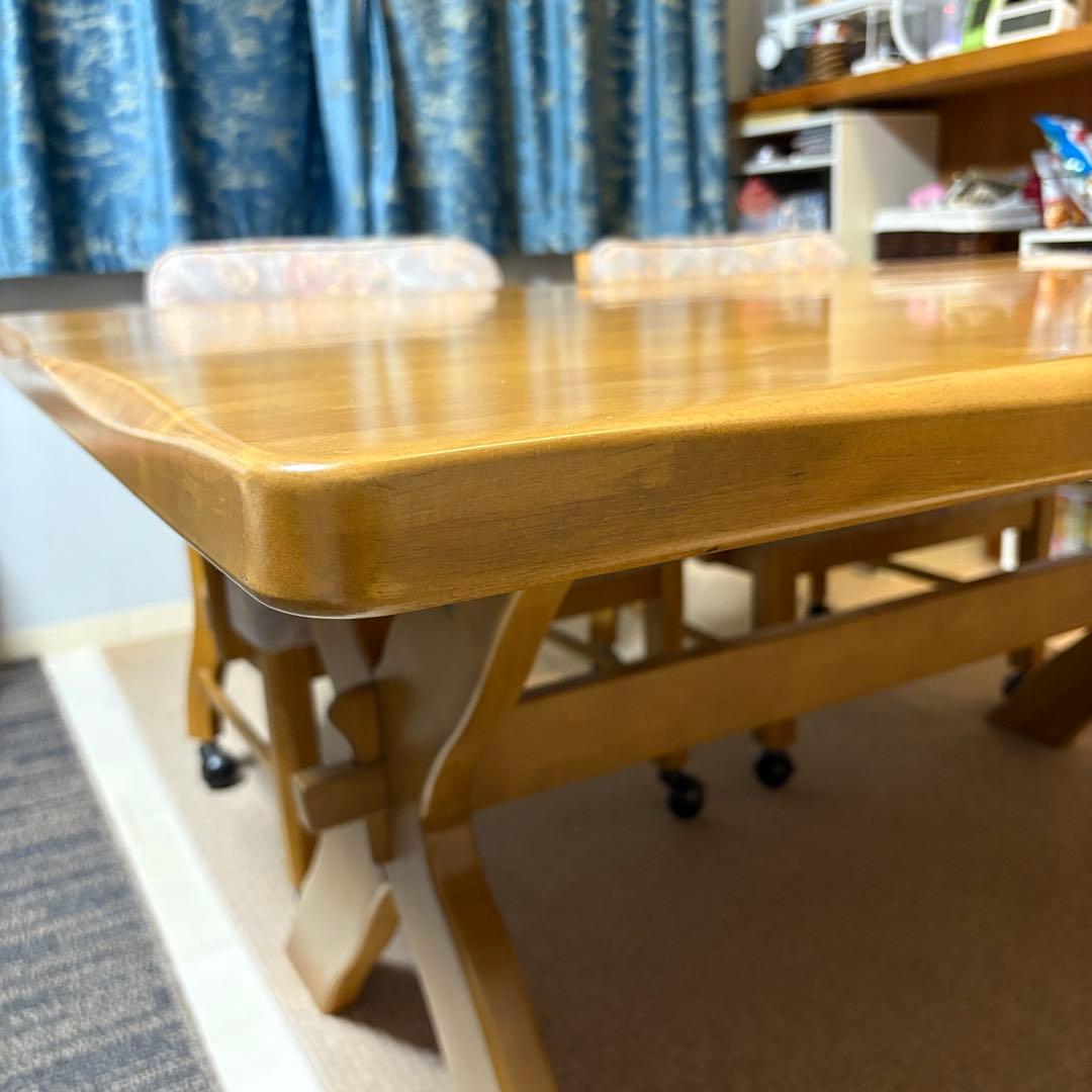 カリモクルスティック 大型ダイニングテーブル ビンテージ ★引き取り値下げ有り