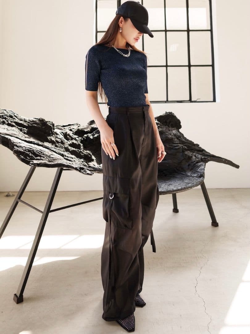 glam lips Sheer カーゴパンツ